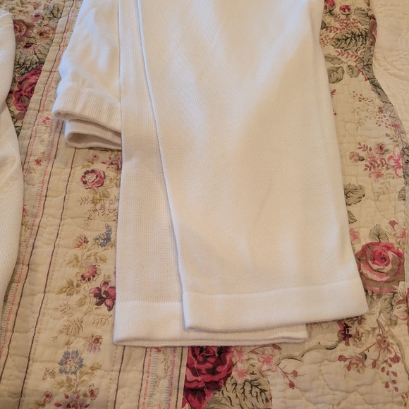 Vintage Victoria's Secret White Knit Lounge Set - Picture 5 of 5